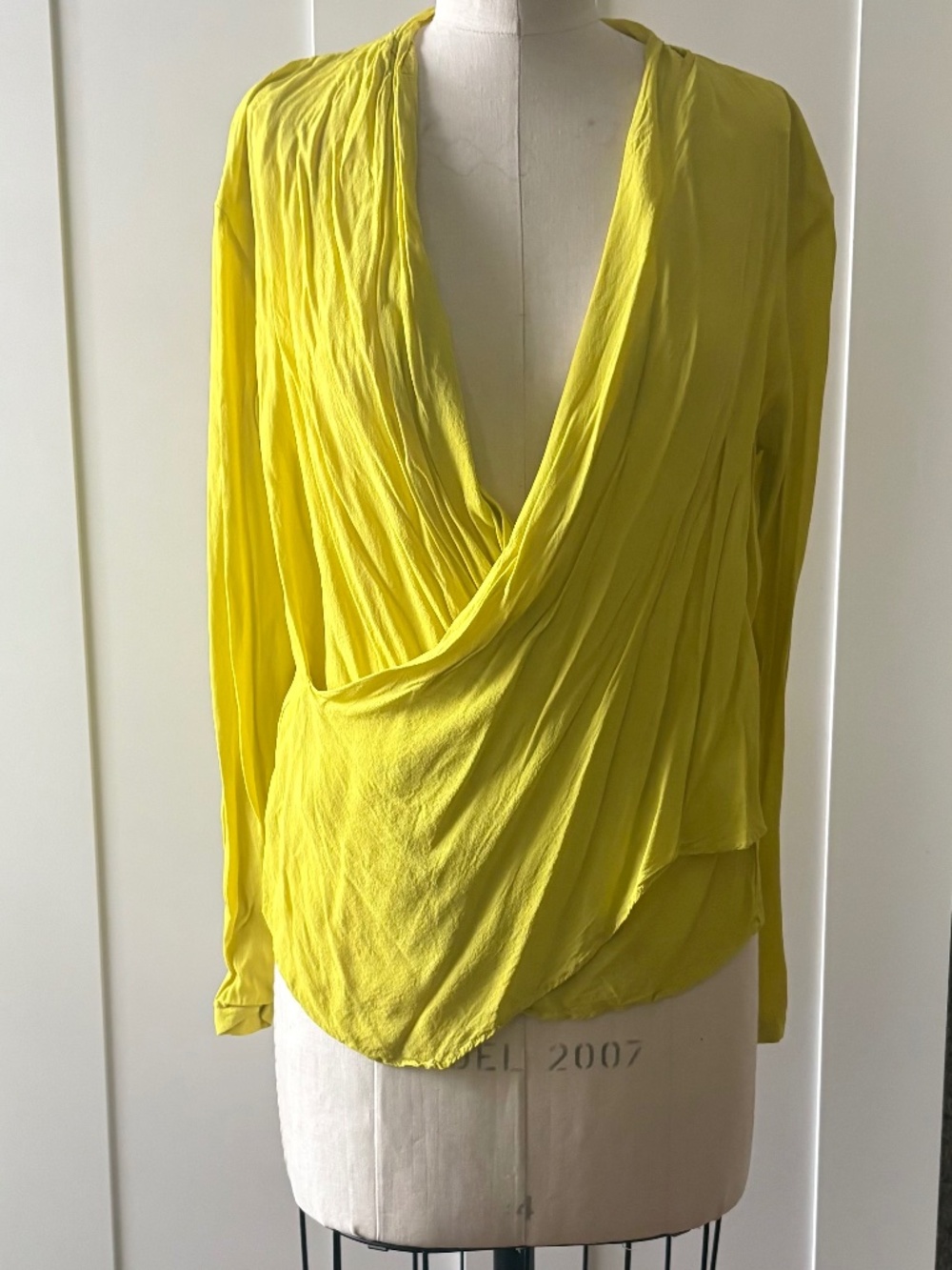 Mango Wrap Blouse
